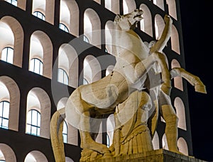 Palazzo della CiviltÃÂ  Italiana, Rome photo